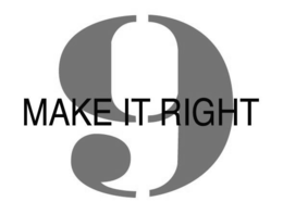 MAKE IT RIGHT 9 trademark