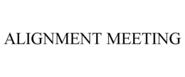 ALIGNMENT MEETING trademark
