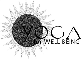 YOGA FOR WELL-BEING trademark