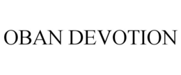OBAN DEVOTION trademark
