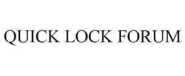 QUICK LOCK FORUM trademark