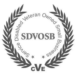SERVICE DISABLED VETERAN OWNED SMALL BUSINESS SDVOSB CVE trademark