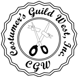 COSTUMER'S GUILD WEST, INC. CGW trademark
