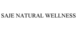 SAJE NATURAL WELLNESS trademark