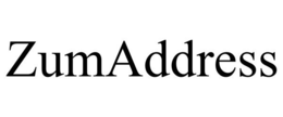 ZUMADDRESS trademark