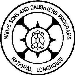 NATIVE SONS AND DAUGHTERS PROGRAMS NATIONAL LONGHOUSE trademark