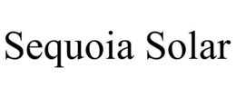 SEQUOIA SOLAR trademark