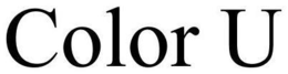 COLOR U trademark