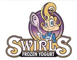 SWIRLS FROZEN YOGURT trademark