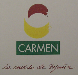 CARMEN LA COMIDA DE ESPAÑA. trademark