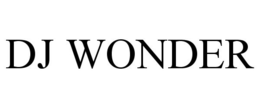 DJ WONDER trademark