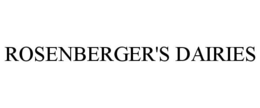 ROSENBERGER'S DAIRIES trademark