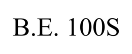 B.E. 100S trademark