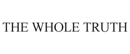 THE WHOLE TRUTH trademark