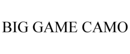 BIG GAME CAMO trademark