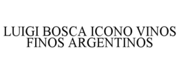 LUIGI BOSCA ICONO VINOS FINOS ARGENTINOS trademark