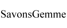 SAVONSGEMME trademark