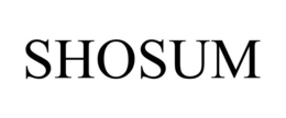 SHOSUM trademark