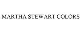 MARTHA STEWART COLORS trademark