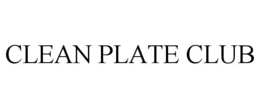 CLEAN PLATE CLUB trademark