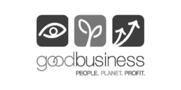 GOODBUSINESS PEOPLE. PLANET. PROFIT. trademark