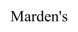 MARDEN'S trademark