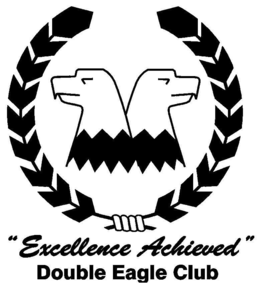EXCELLENCE ACHIEVED" DOUBLE EAGLE CLUB trademark