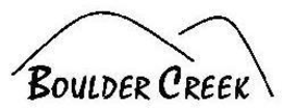 BOULDER CREEK trademark