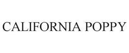 CALIFORNIA POPPY trademark