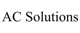 AC SOLUTIONS trademark