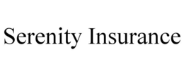 SERENITY INSURANCE trademark
