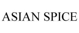 ASIAN SPICE trademark