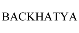 BACKHATYA trademark