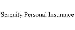 SERENITY PERSONAL INSURANCE trademark