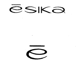 ESIKA E trademark