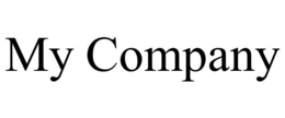 MY COMPANY trademark