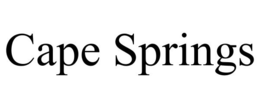 CAPE SPRINGS trademark