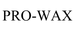 PRO-WAX trademark