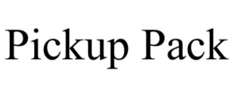 PICKUP PACK trademark