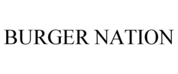 BURGER NATION trademark