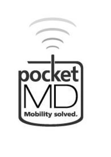 POCKET MD MOBILITY SOLVED trademark