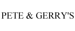 PETE & GERRY'S trademark