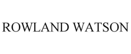ROWLAND WATSON trademark