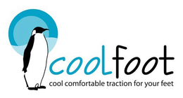 COOLFOOT COOL COMFORTABLE TRACTION FOR YOUR FEET trademark