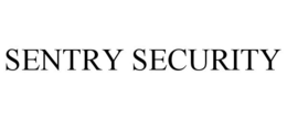 SENTRY SECURITY trademark