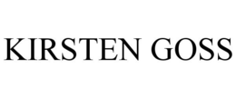 KIRSTEN GOSS trademark