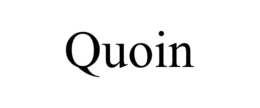 QUOIN trademark