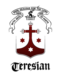 WITH ZEAL HAVE I BEEN ZEALOUS FOR THE LORD GOD OF HOSTS TERESIAN trademark