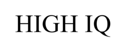 HIGH IQ trademark