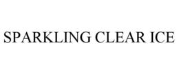 SPARKLING CLEAR ICE trademark